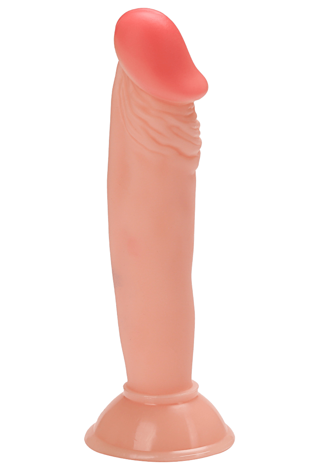 Gode Ventouse Réaliste Chair 1 dosette de lubrifiant — Pocket Pleasure