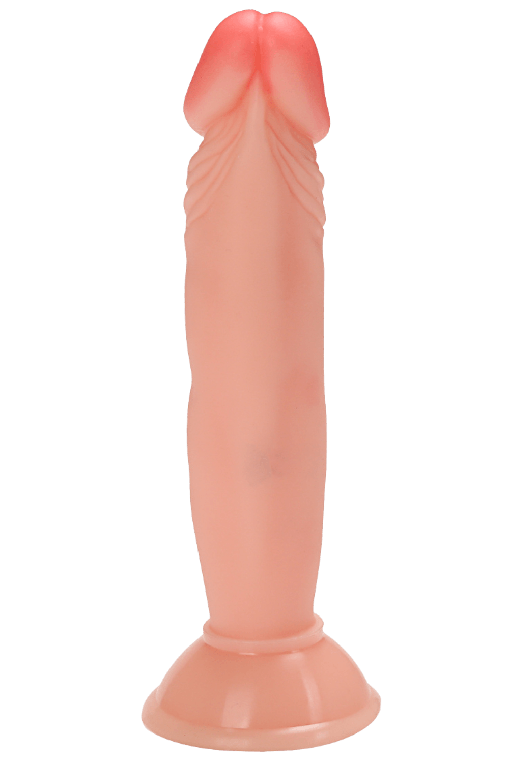 Gode Ventouse Réaliste Chair 1 dosette de lubrifiant — Pocket Pleasure