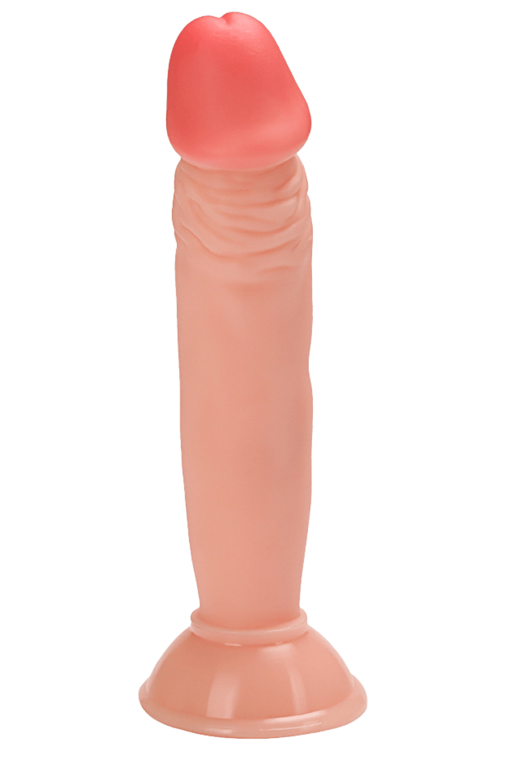 Gode Ventouse Réaliste Chair 1 dosette de lubrifiant — Pocket Pleasure