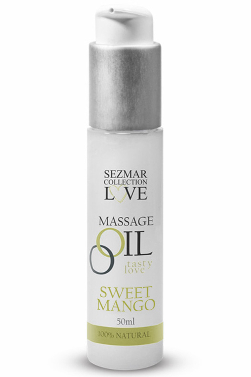 Huile de massage comestible mangue 50ml - Sezmar