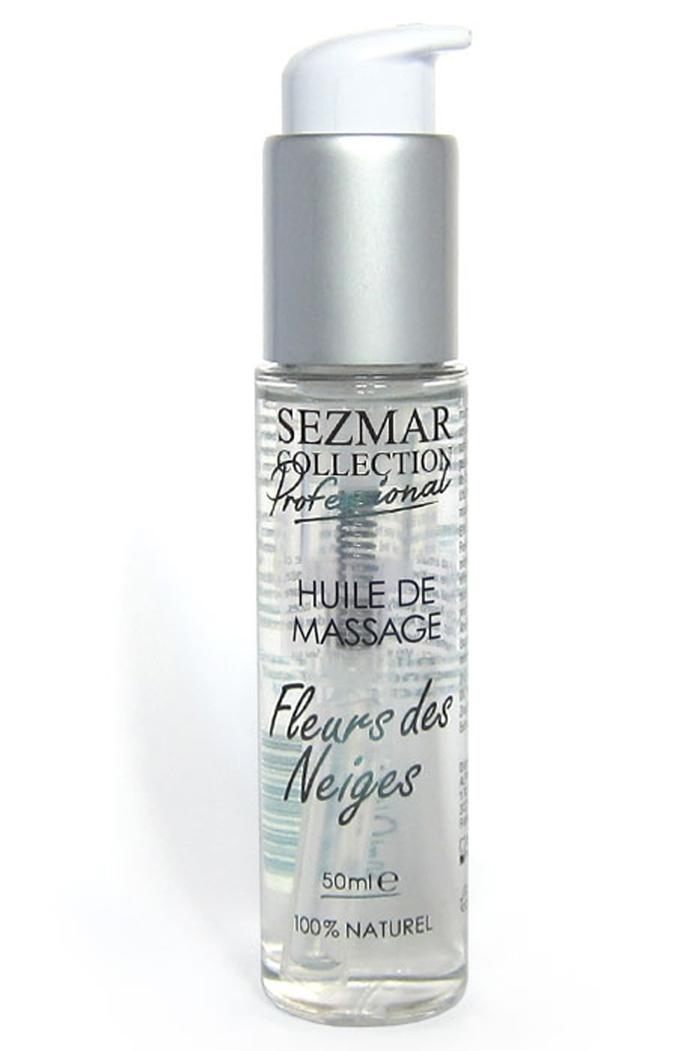 Huile de massage professionnelle Fleurs des Neiges 100% naturelle 50 ml - Sezmar