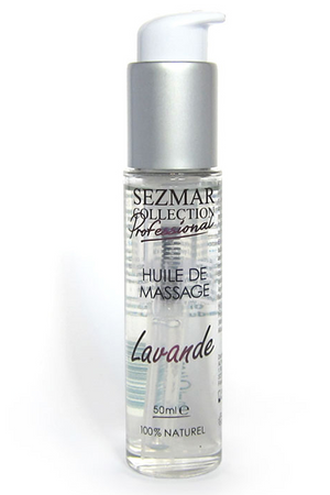 Huile de massage professionnelle Lavande 100% naturelle 50 ml - Sezmar