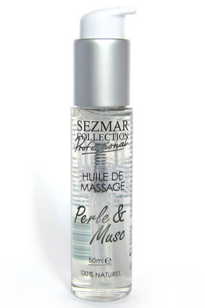 Huile de massage professionnelle Perle Musc 100% naturelle 50 ml - Sezmar