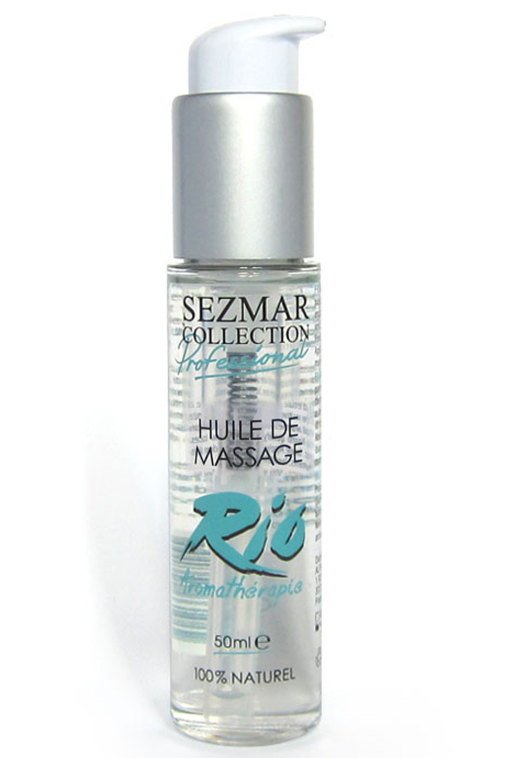 Huile de massage professionnelle RIO 100% naturelle 50 ml - Sezmar