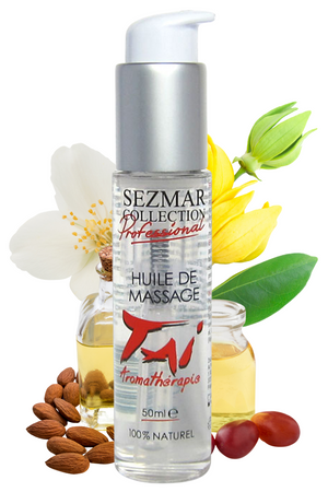 Huile de massage professionnelle TAI 100% naturelle 50 ml - Sezmar