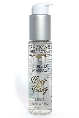Huile de massage professionnelle Ylang Ylang 100% naturelle 50 ml - Sezmar