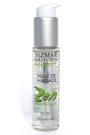 Huile de massage professionnelle ZEN 100% naturelle 50 ml - Sezmar