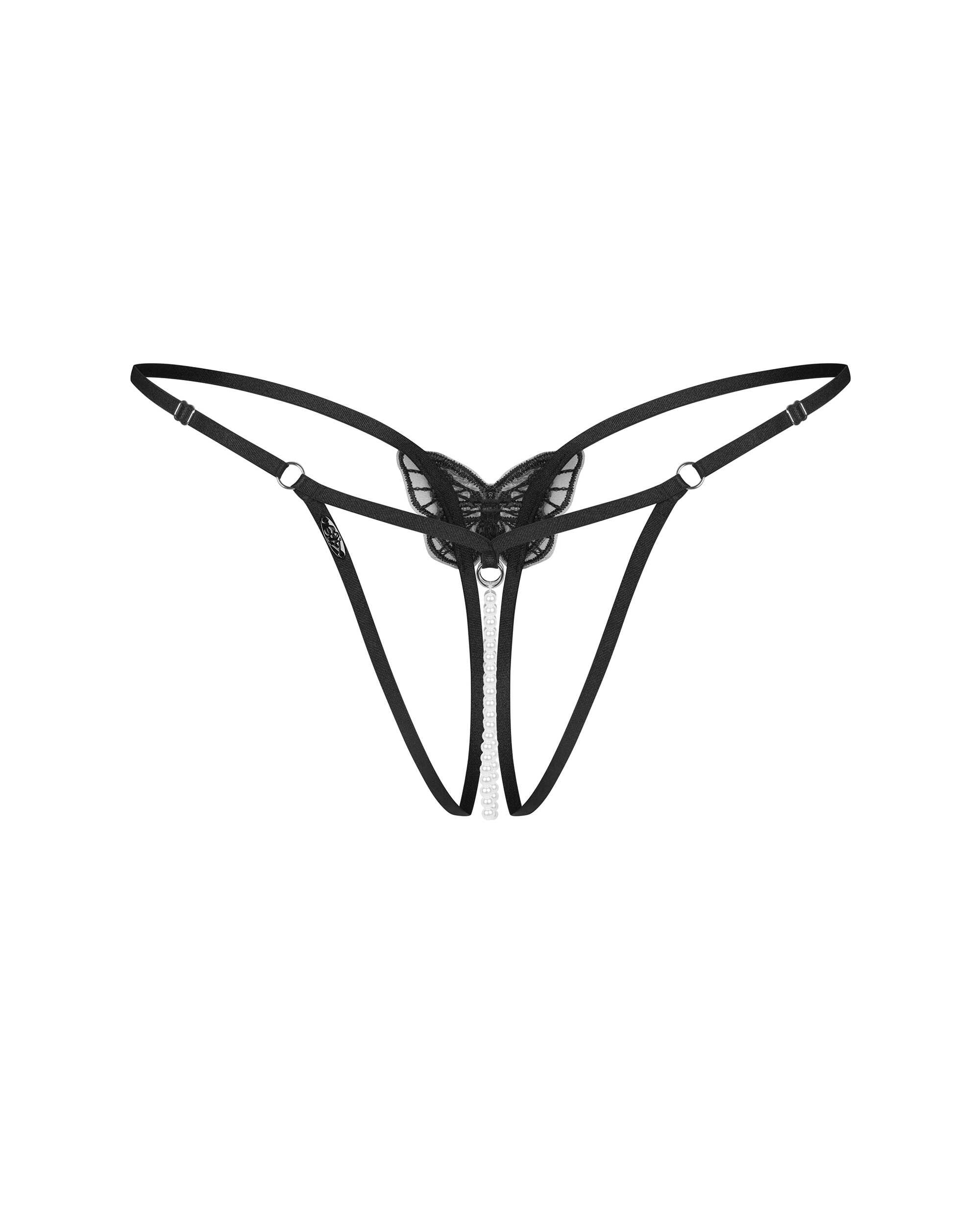 Isseme string ouvert noir - Obsessive