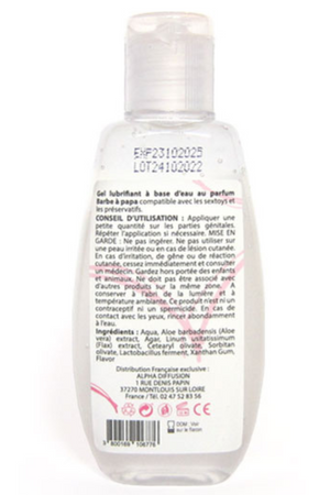 Lubrifiant à base d'eau 100% naturel Barbe à Papa 90 ml - Sezmar