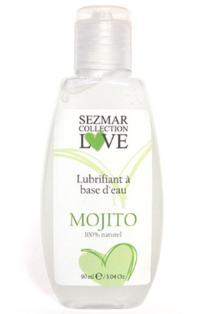 Lubrifiant à base d'eau 100% naturel Mojito 90 ml - Sezmar