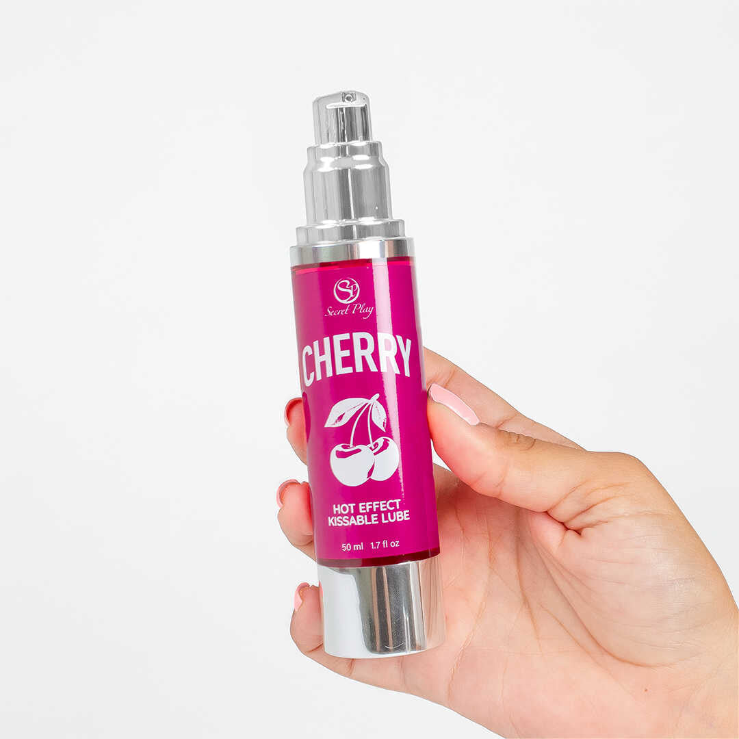 Lubrifiant effet chaud cerise - Secret Play