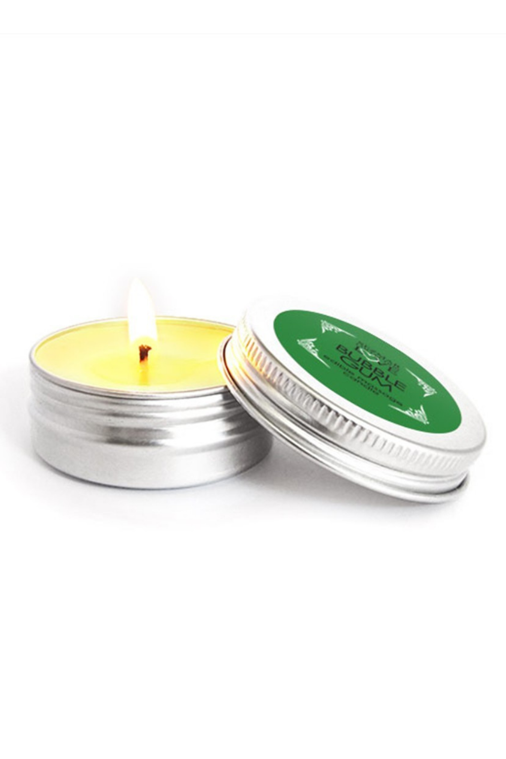 Mini Bougie de massage Bubble Gum 30ml 100% naturelle - Sezmar