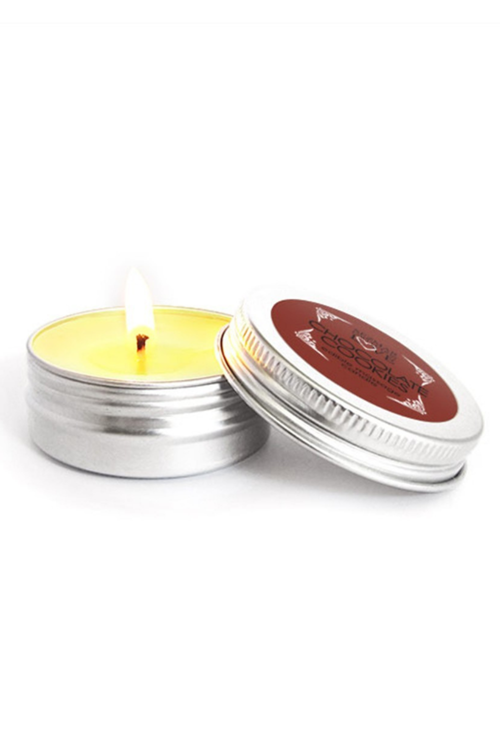 Mini Bougie de massage Chocolat Cookie 30ml 100% naturelle - Sezmar