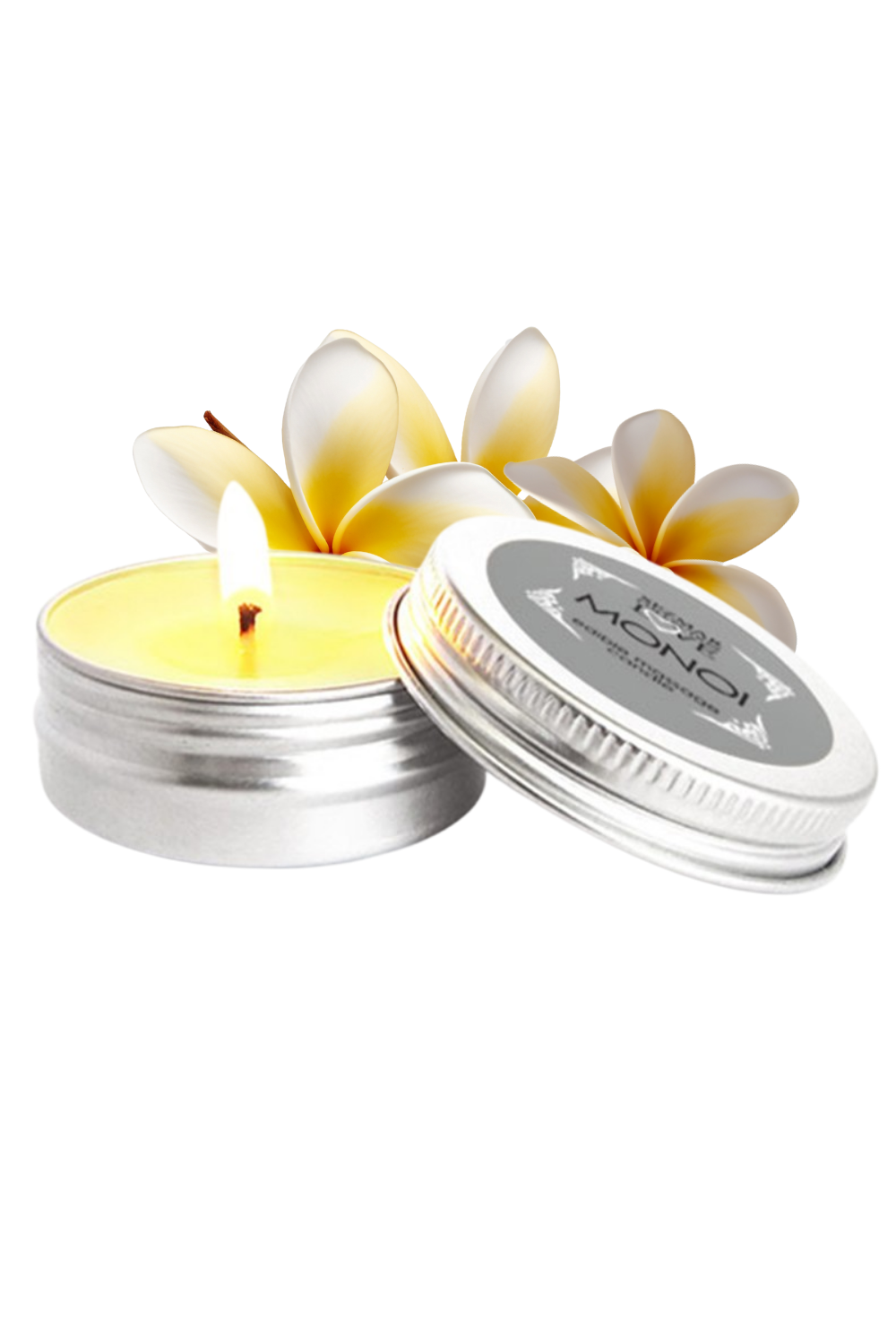 Mini Bougie de massage Monoï 30ml 100% naturelle - Sezmar