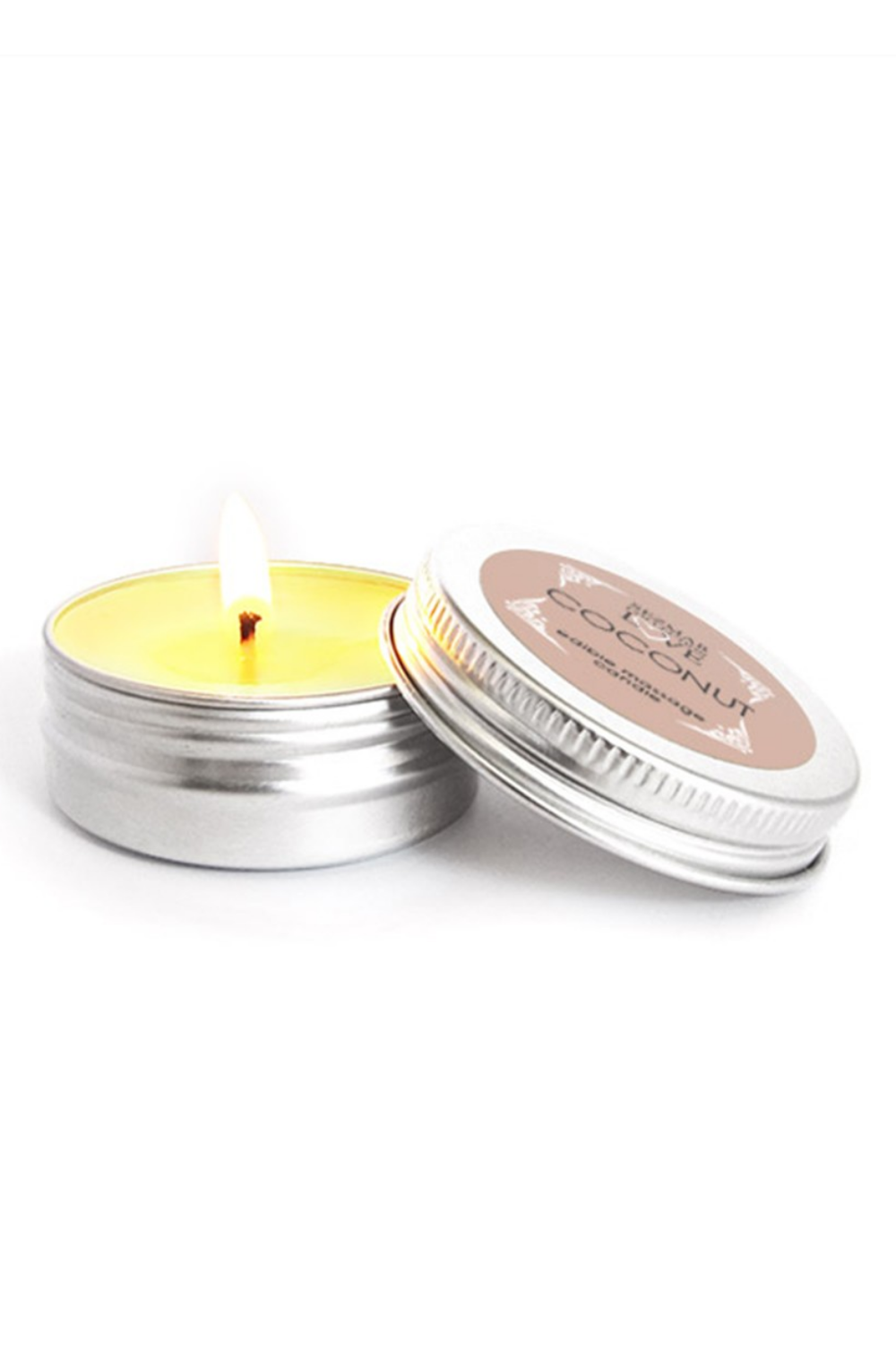 Mini Bougie de massage Noix de coco 30ml 100% naturelle - Sezmar
