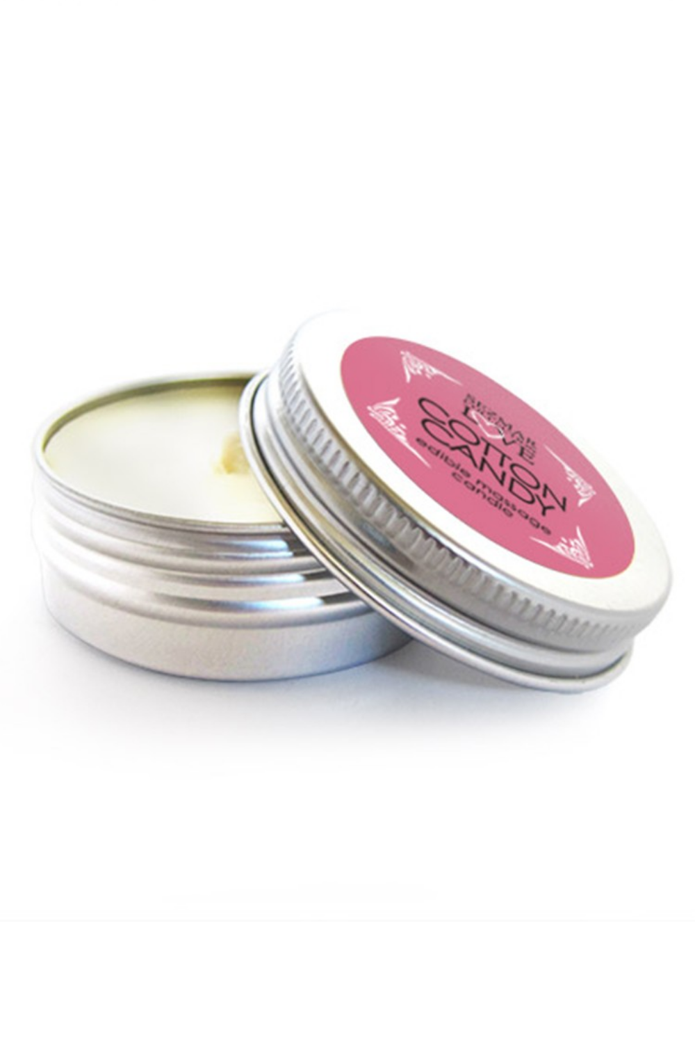 Mini Bougie de massage barbe à papa 30 ml 100% naturelle - Sezmar
