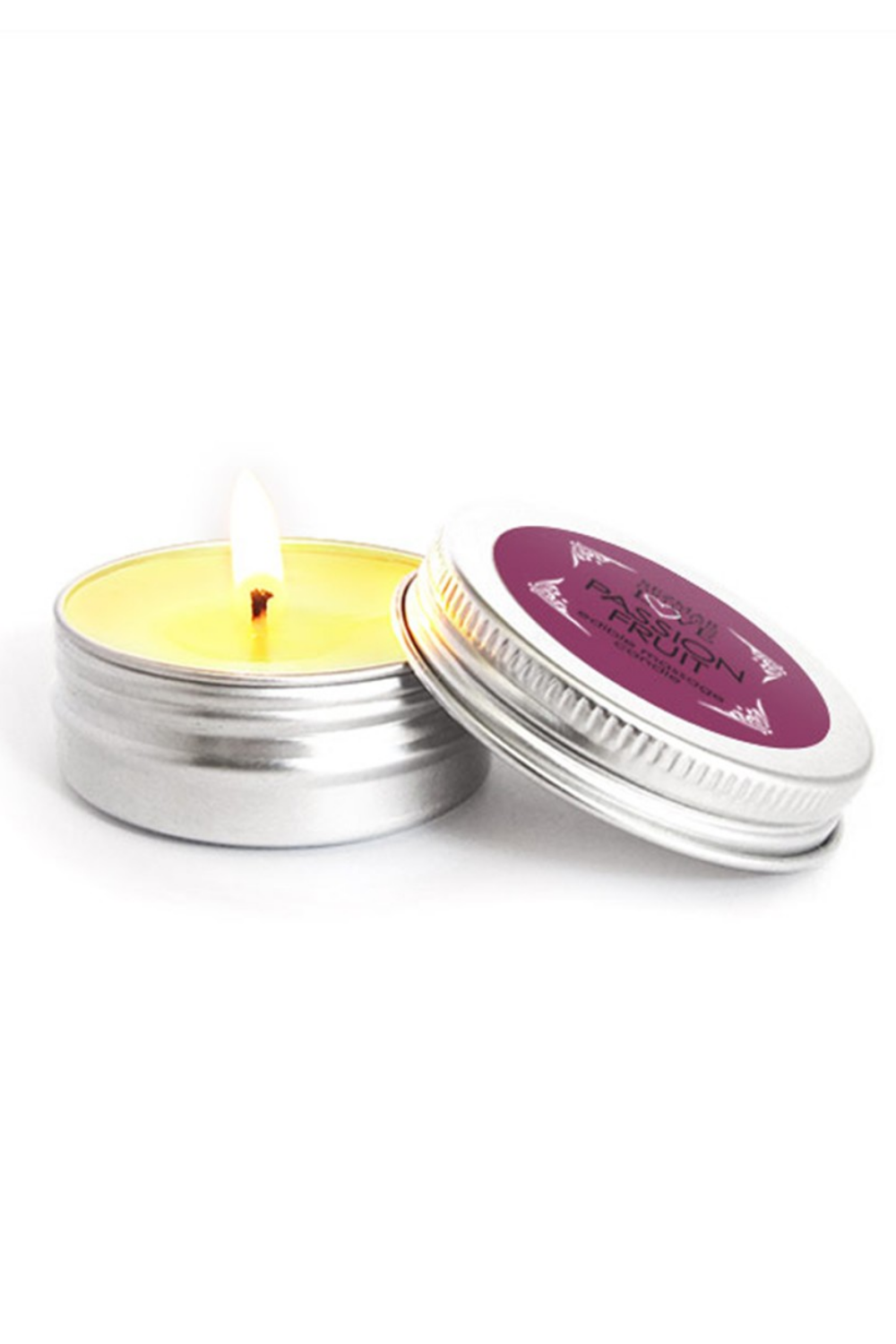Mini Bougie de massage fruit de la passion 30ml 100% naturelle - Sezmar