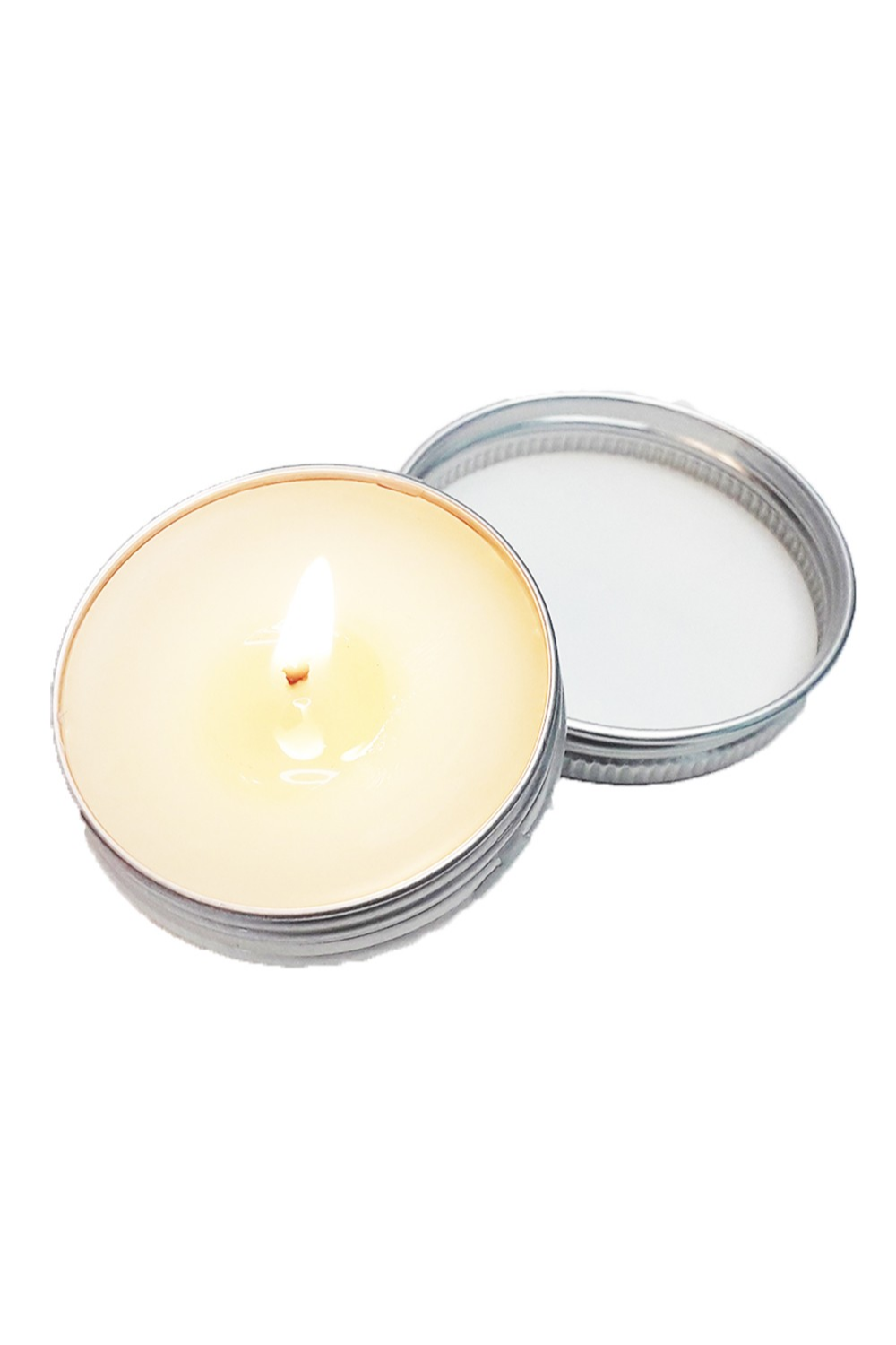 Mini Bougie de massage glace vanille 30ml 100% naturelle - Sezmar
