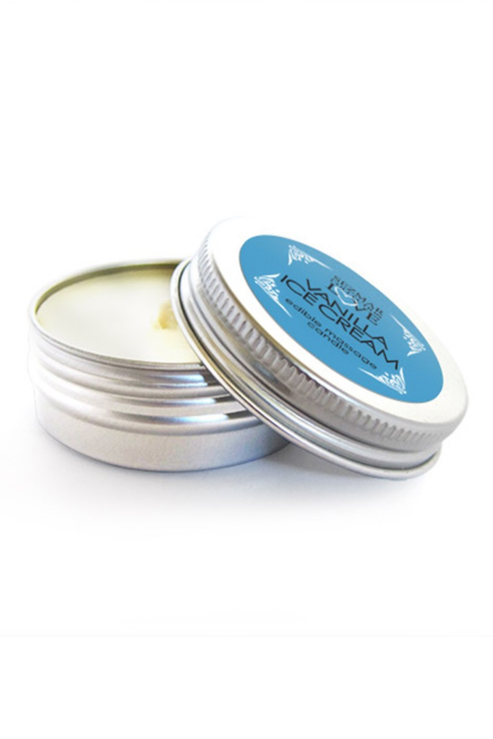 Mini Bougie de massage glace vanille 30ml 100% naturelle - Sezmar