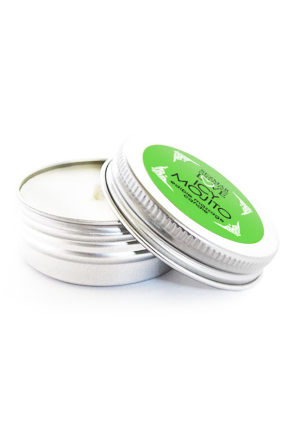 Mini Bougie de massage mojito 30ml 100% naturelle - Sezmar