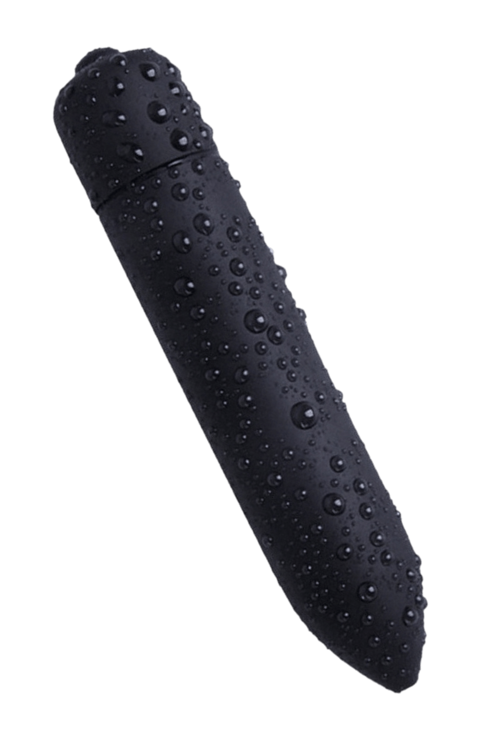 Mini Vibromasseur Bullet Noir 10 Vitesses 1 dosette de lubrifiant — Pocket Pleasure