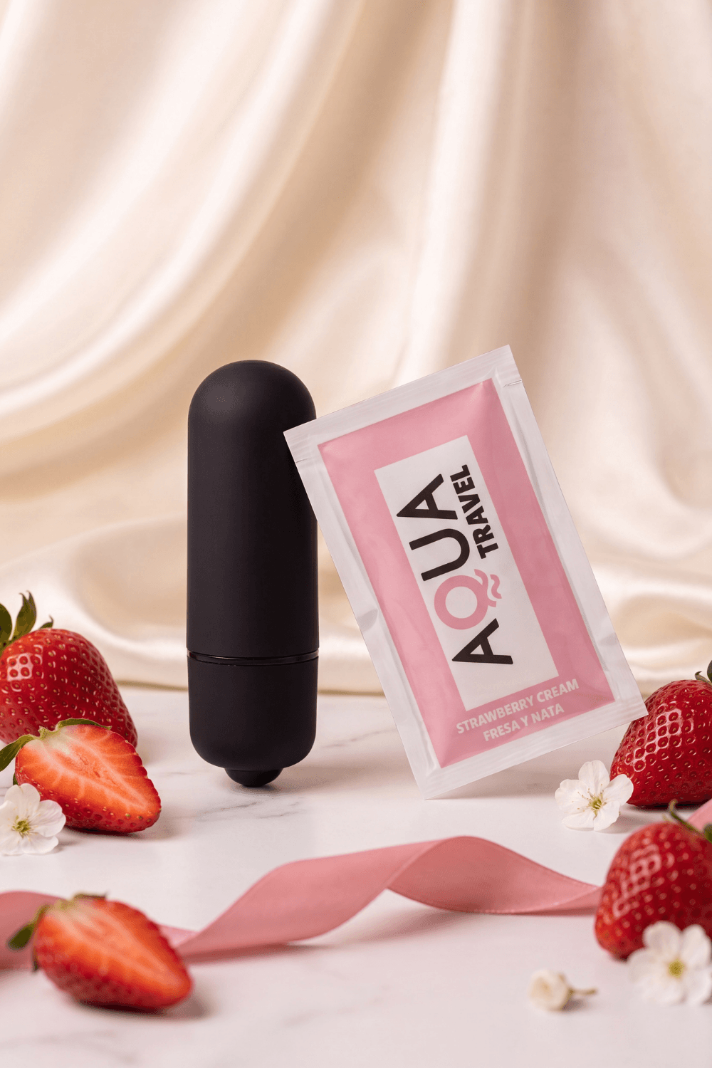 Mini Vibromasseur Bullet Noir 1 dosette lubrifiant — Pocket Pleasure
