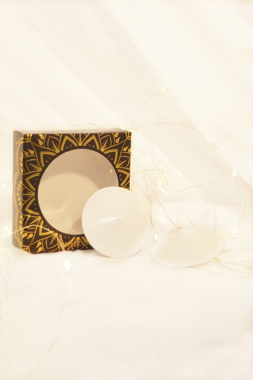 Nipple Métal blanc Cache tétons cône -  Be Lily Accessories