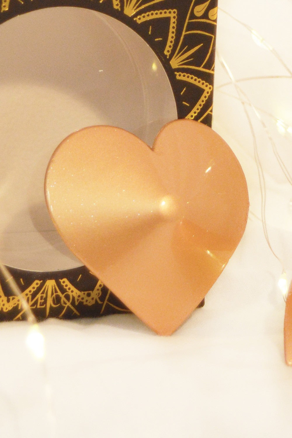 Nipple Métal doré Cache tétons cœur - Be Lily Accessories