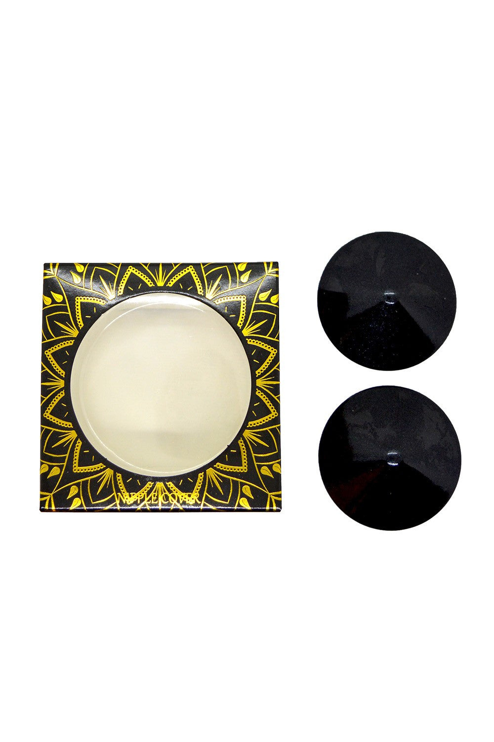Nipple Métal noir Cache tétons cône - Be Lily Accessories