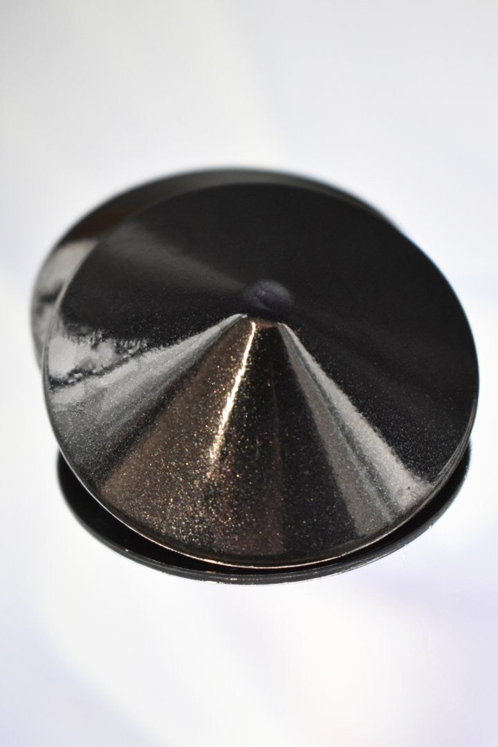 Nipple Métal noir Cache tétons cône - Be Lily Accessories