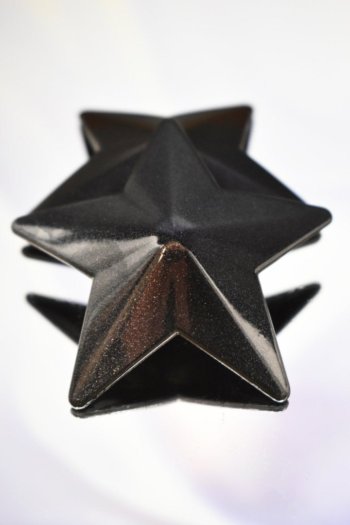 Nipple Métal noir Cache tétons d'étoile - Be Lily Accessories
