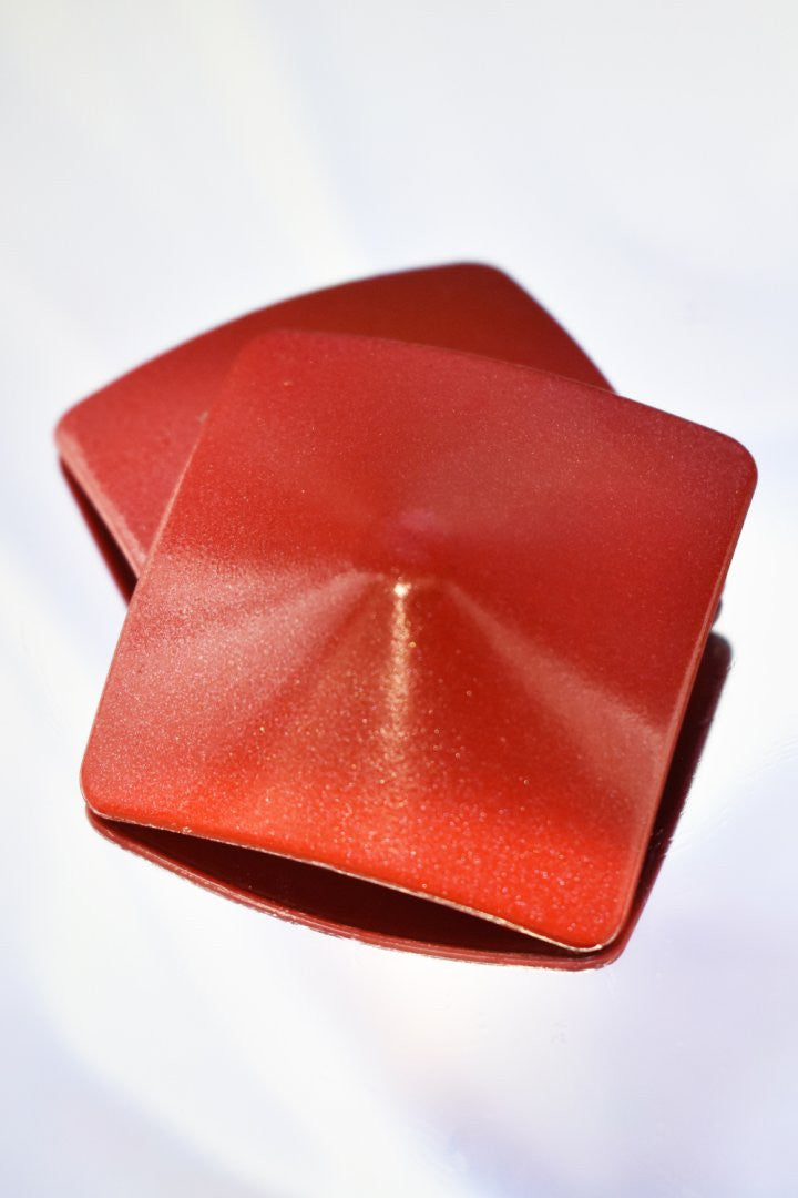 Nipple Métal rouge Cache tétons carré - Be Lily Accessories