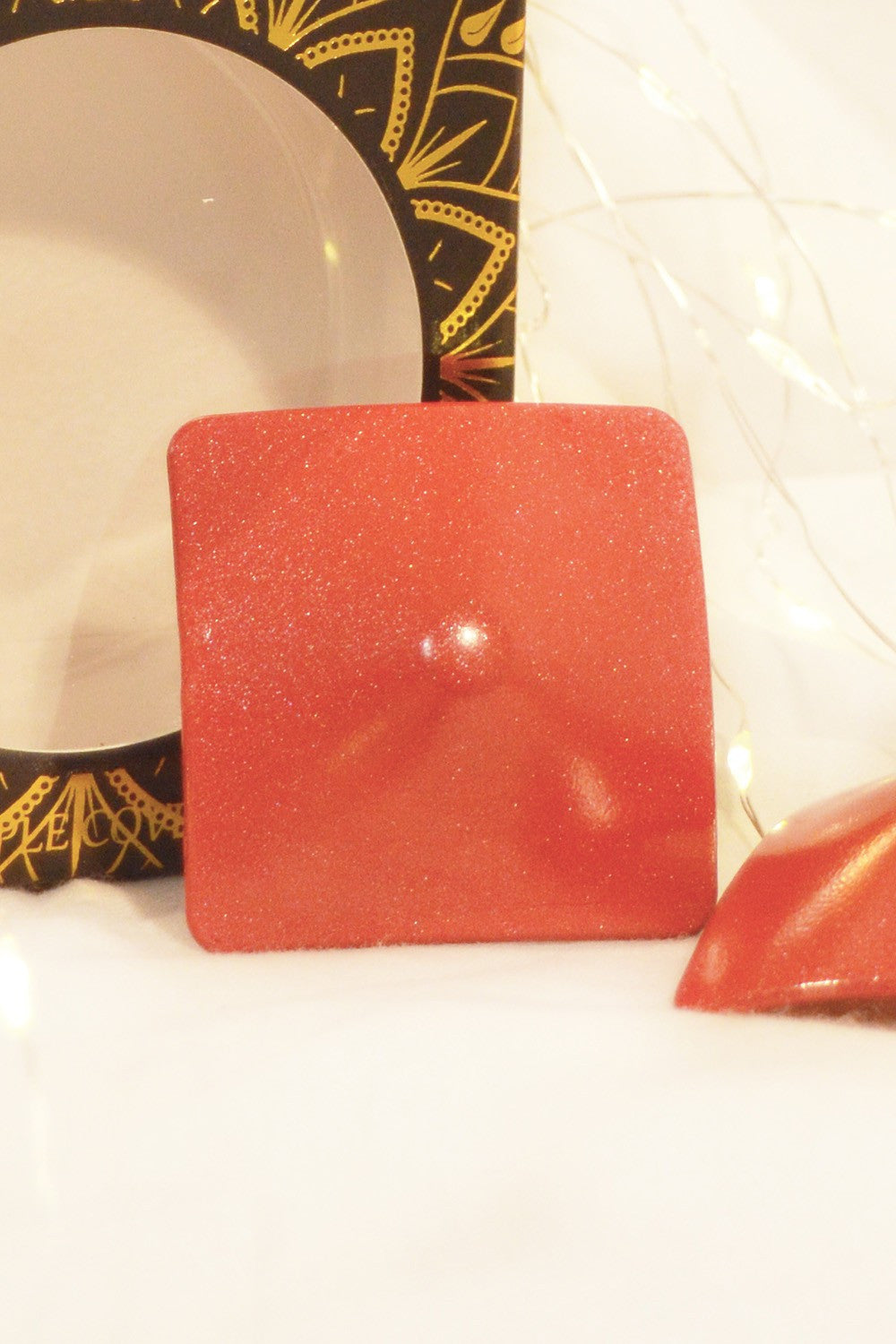 Nipple Métal rouge Cache tétons carré - Be Lily Accessories