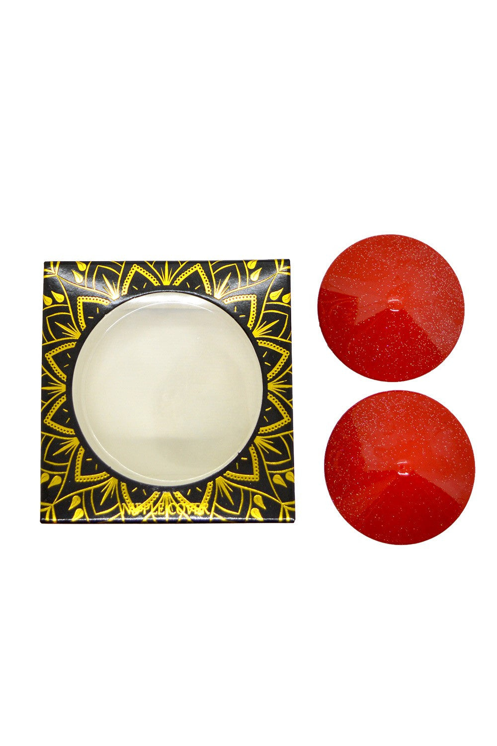 Nipple Métal rouge Cache tétons cône - Be Lily Accessories