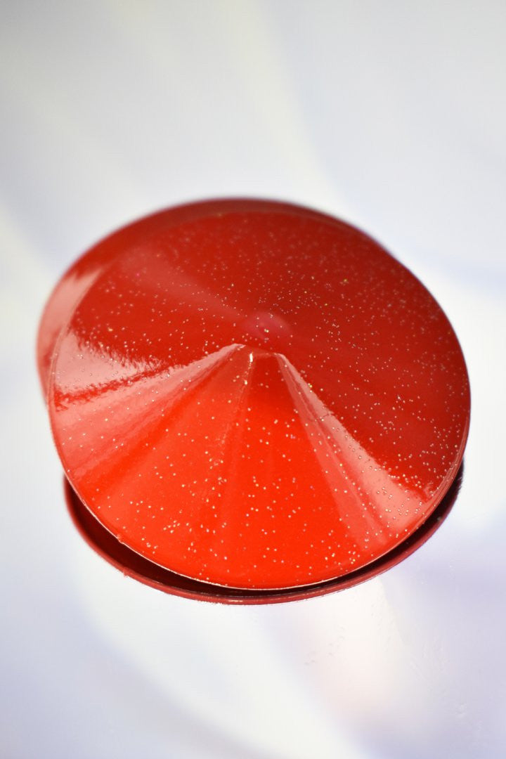 Nipple Métal rouge Cache tétons cône - Be Lily Accessories