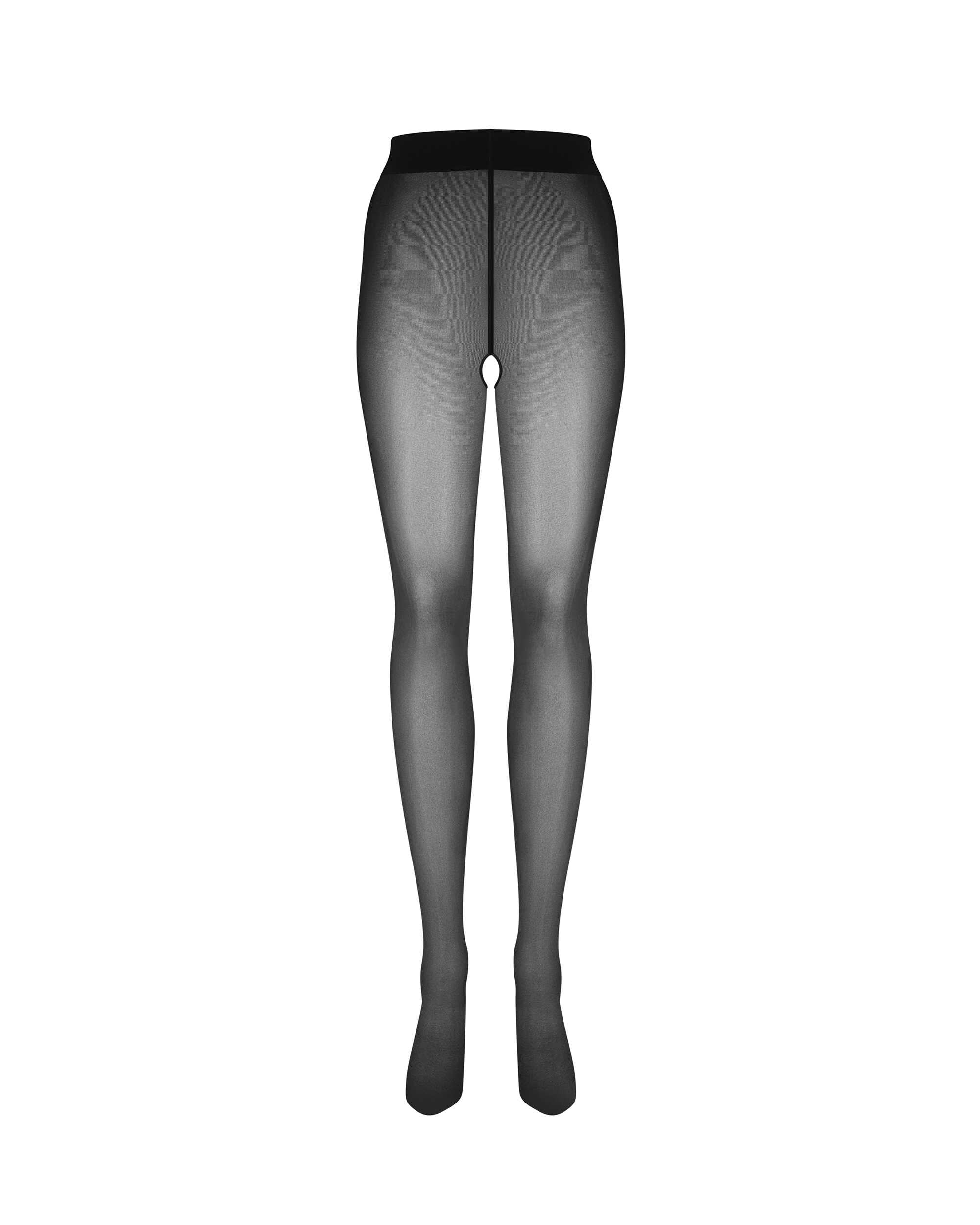 Norless SEXY Collants ouverts noir - Obsessive