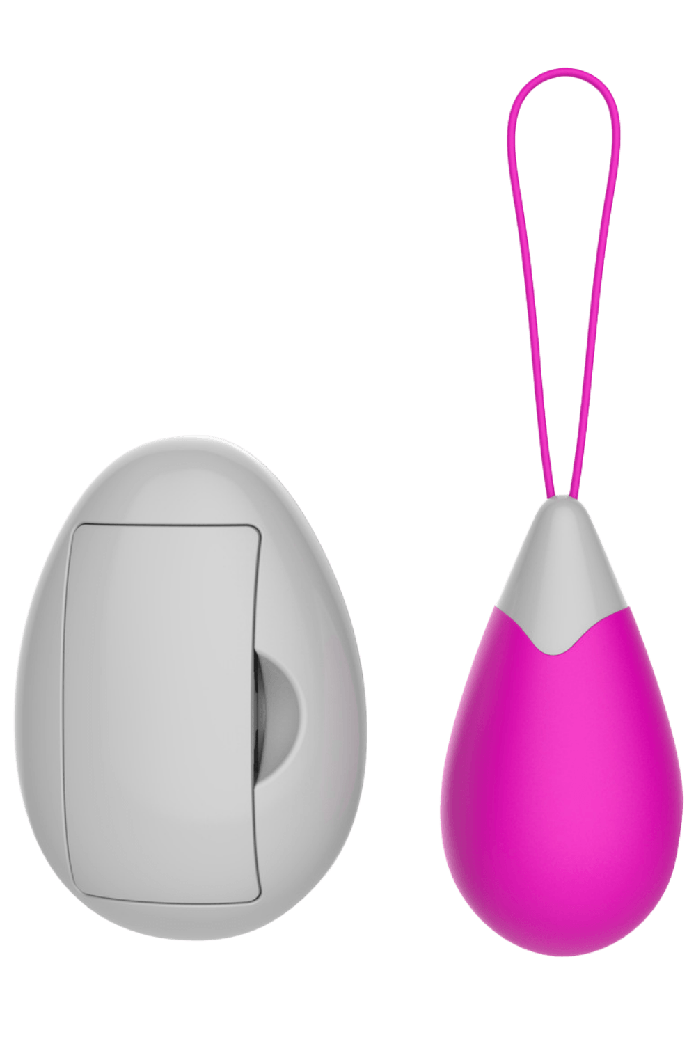 Œuf Vibrant Télécommandé 10 Modes Fuchsia 1 dosette de lubrifiant — Pocket Pleasure