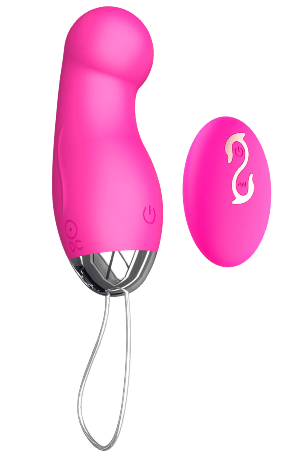 Œuf Vibrant Télécommandé 10 Modes Rose 1 dosette de lubrifiant — Pocket Pleasure