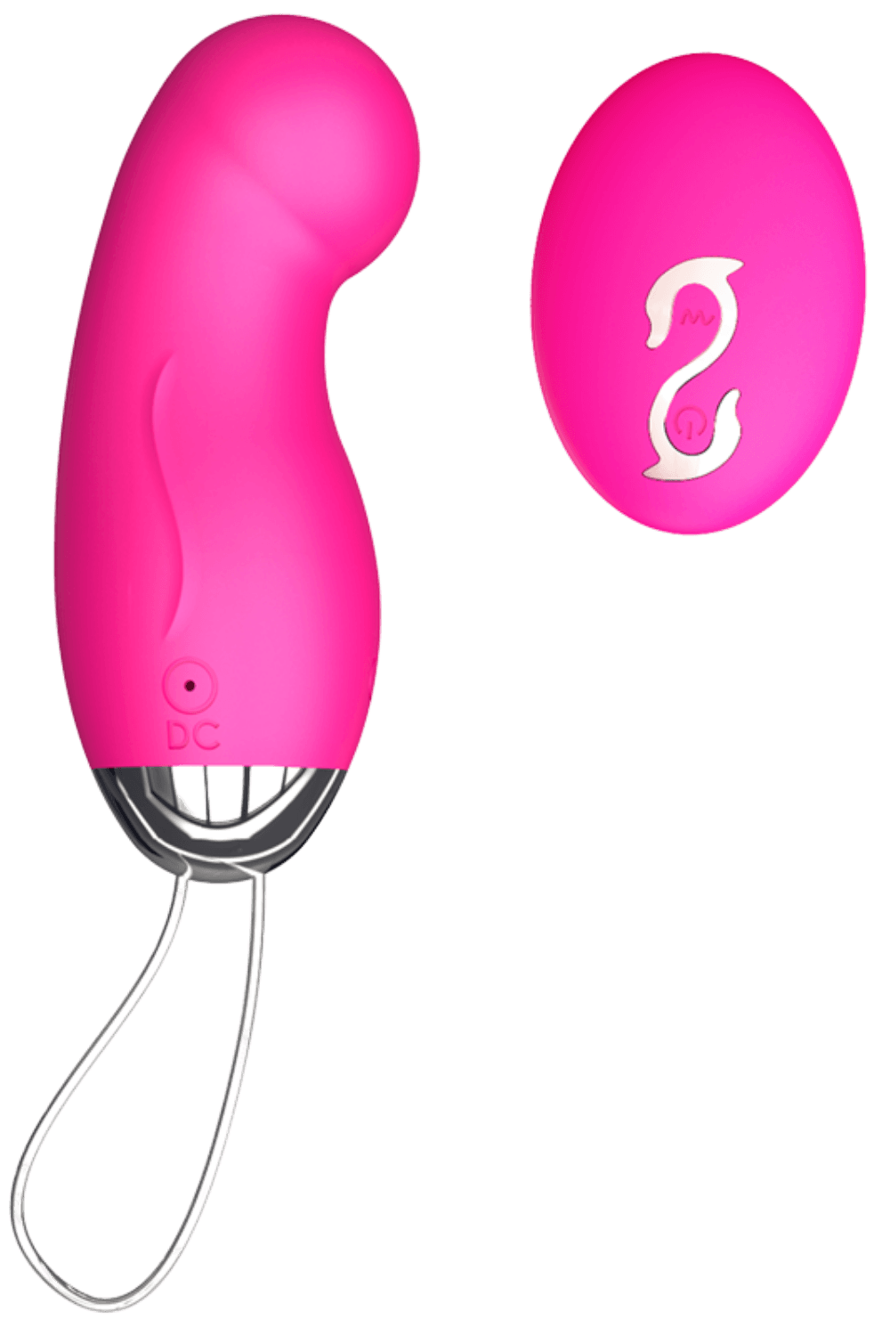 Œuf Vibrant Télécommandé 10 Modes Rose 1 dosette de lubrifiant — Pocket Pleasure