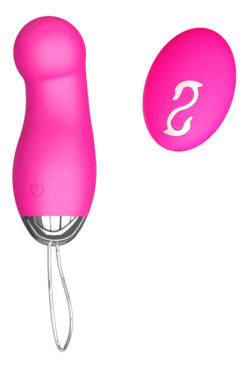 Œuf Vibrant Télécommandé 10 Modes Rose 1 dosette de lubrifiant — Pocket Pleasure