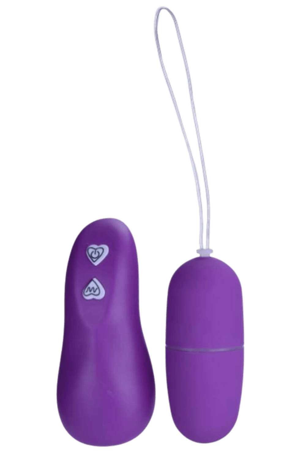 Œuf Vibrant Télécommandé 7 Vitesses Violet 1 dosette de lubrifiant — Pocket Pleasure