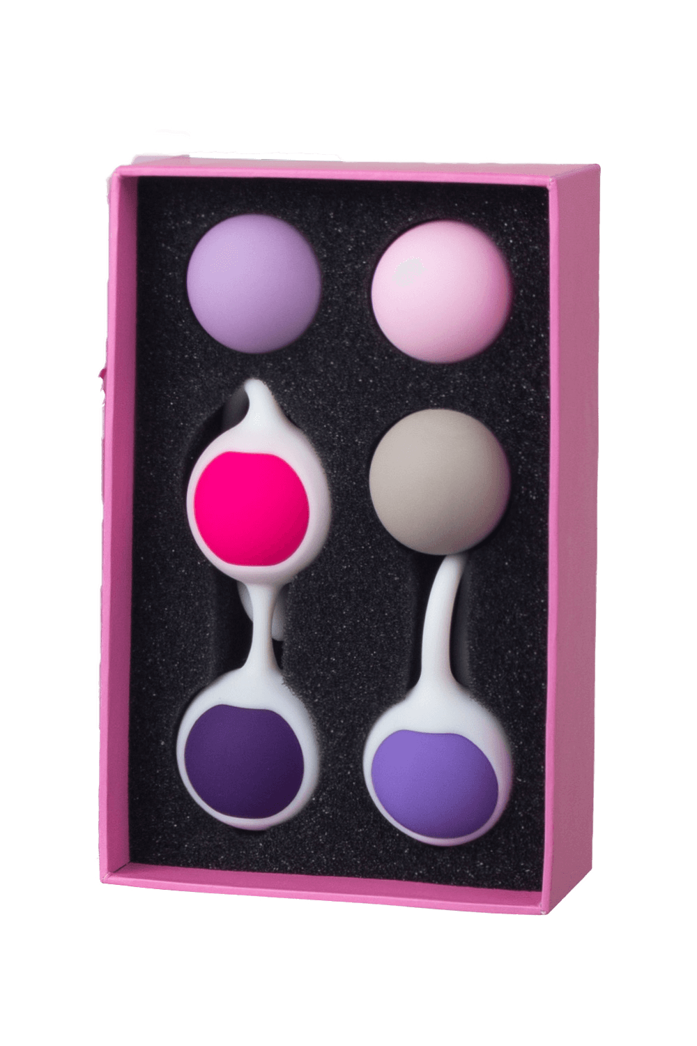 PERLA – Set de 6 Boules de Geisha Progressives - Coeur Ardent