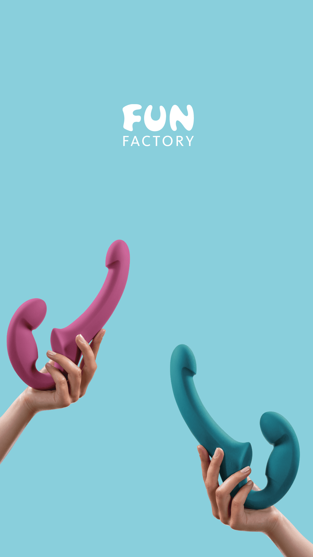 Pack 5 Share Lite - Gode à double extrémité - Rose Packaging abimé - Fun Factory