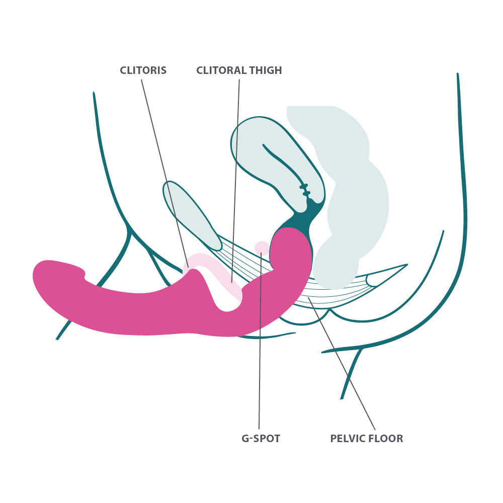 Pack 5 Share Lite - Gode à double extrémité - Rose Packaging abimé - Fun Factory