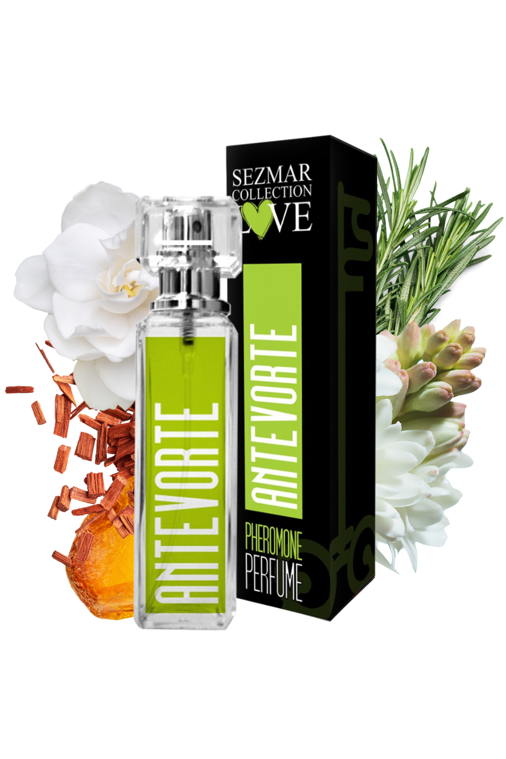 Parfum phéromones Antevorde 100% naturel 30ml - Sezmar