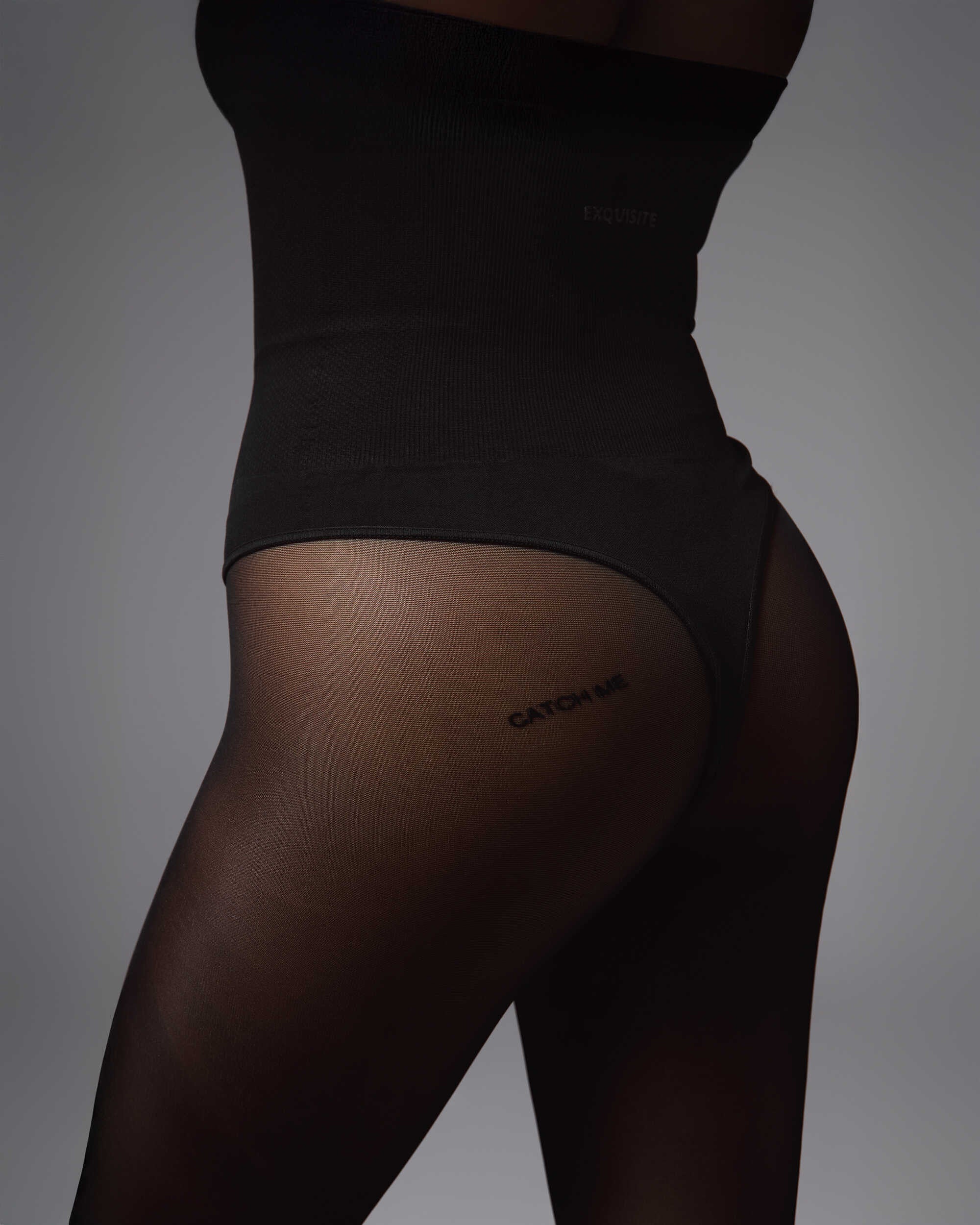 Patrise Me Collants noir - Obsessive