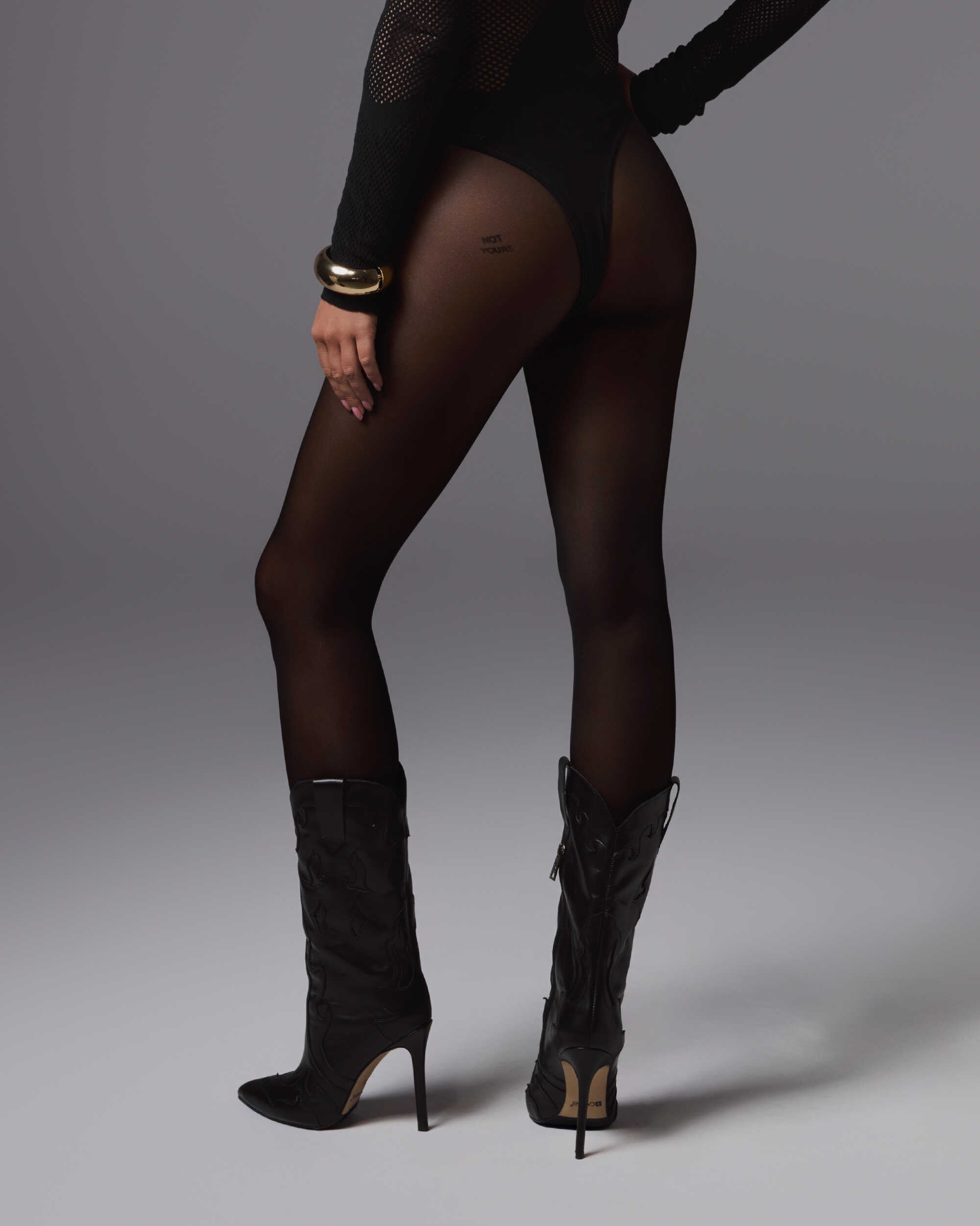 Patrise Yours Collants noir - Obsessive