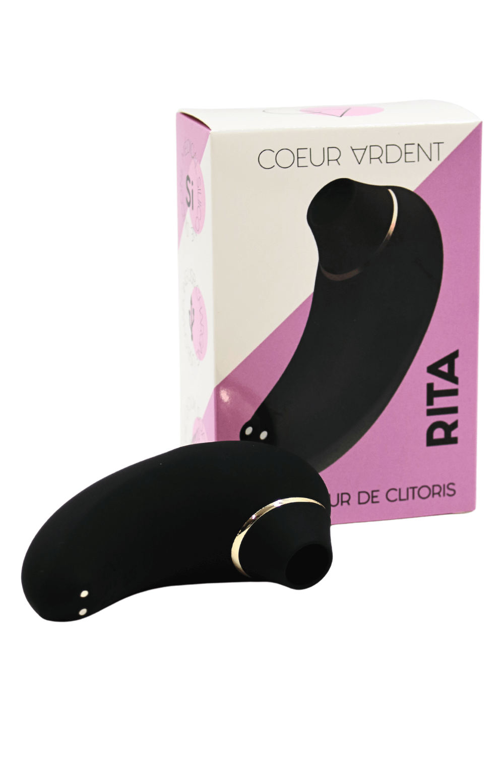 RITA – Stimulateur Clitoridien à Ondes de Succion - Coeur Ardent