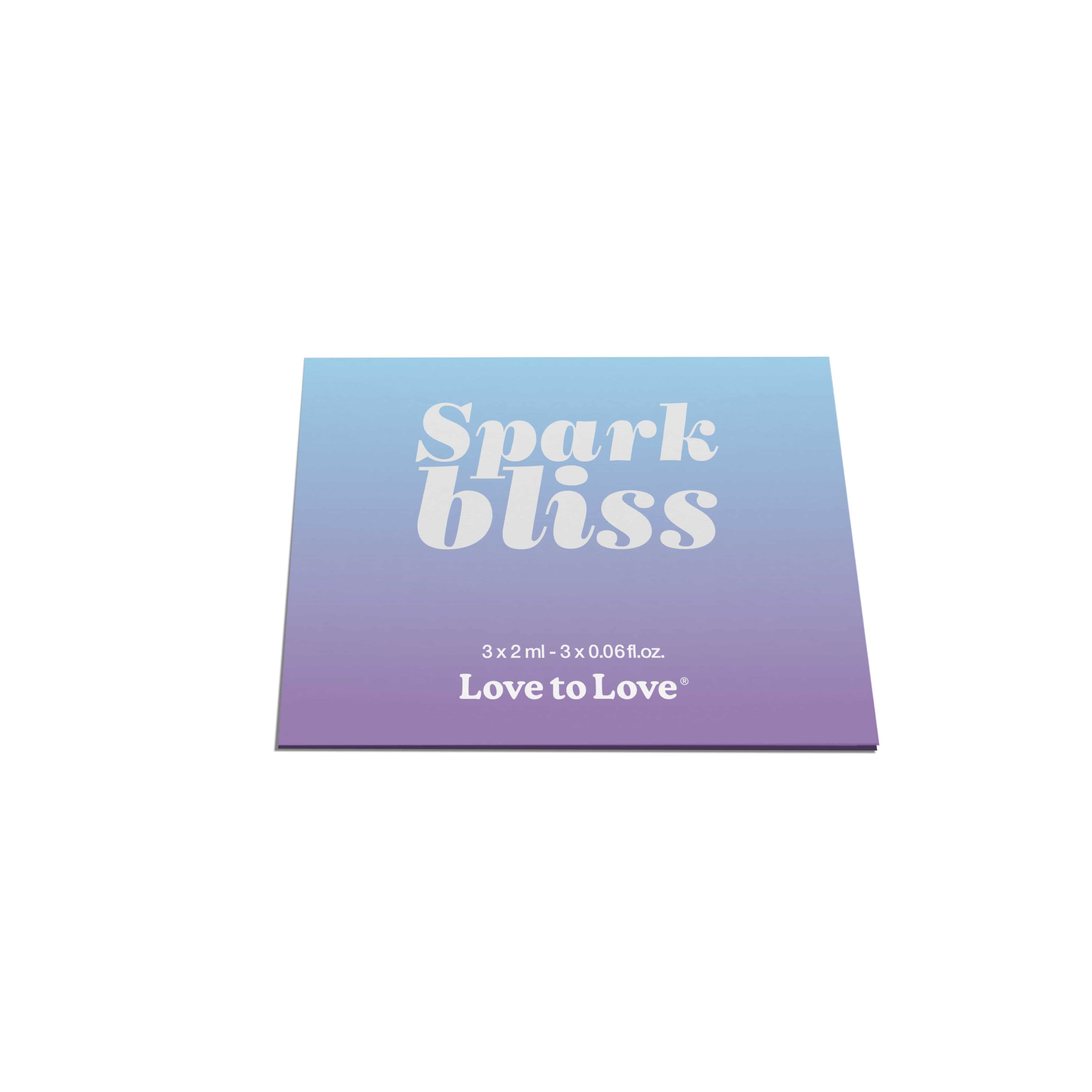 Spark Bliss 3 Dosettes stimulantes - Love to Love