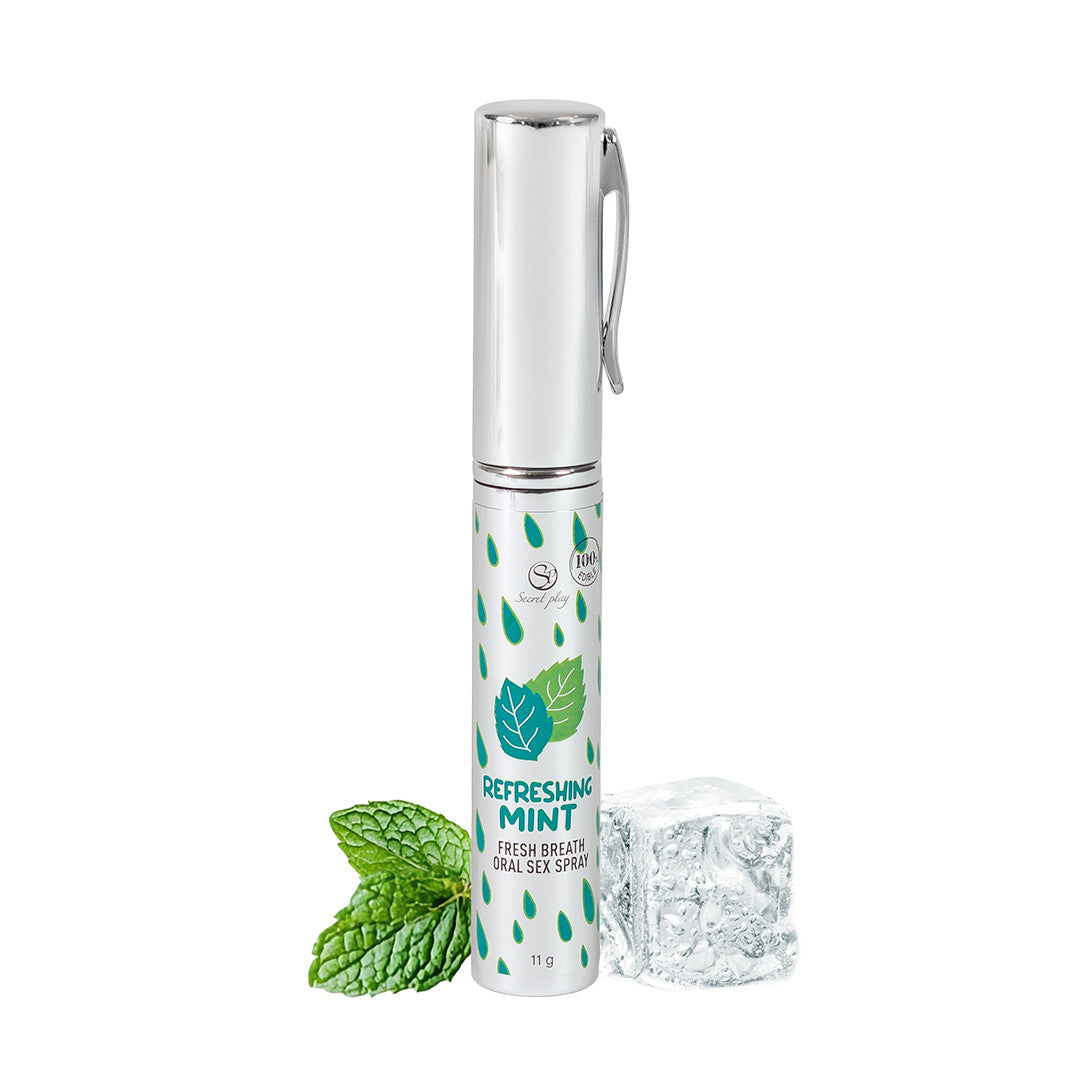 Spray sexe oral à la menthe - Haleine fraîche - Secret play